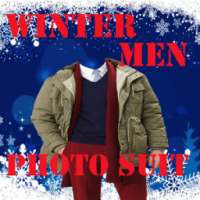 Winter Men Photo Suit on 9Apps