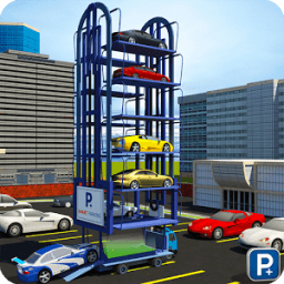 Smart Car Parking Crane Driver 3D Sim: Multi Level icon