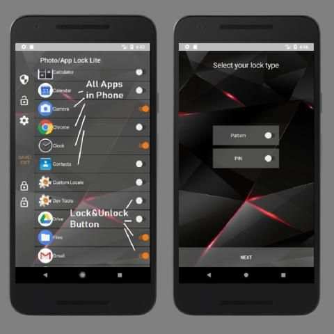 Photo/App Lock Lite скриншот 13