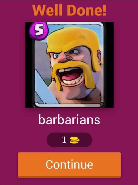 Quiz Clash Royale card screenshot 2