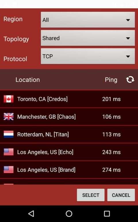 LiquidVPN's New VPN Client screenshot 2