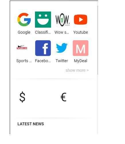 4G Lanka Mini Browser screenshot 3
