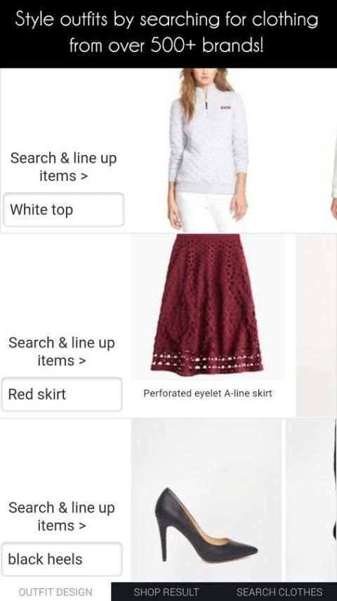 OUTFIT Maker: Style + Shop 5 تصوير الشاشة