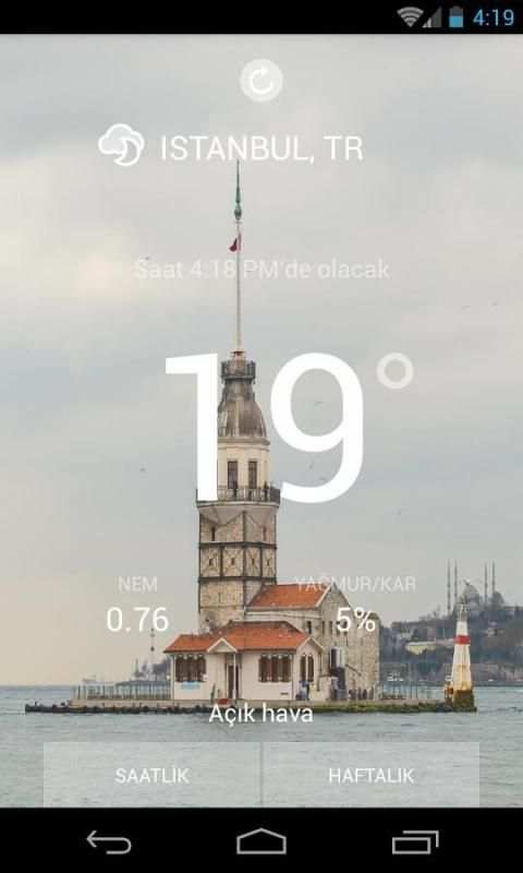 İstanbul Hava Durumu скриншот 3