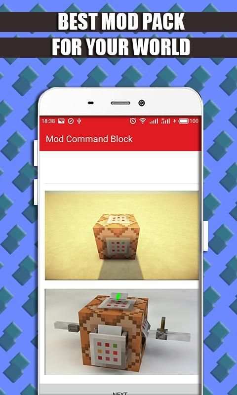 Mod Command Block for MCPE screenshot 2