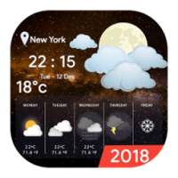 Daily weather forecast on 9Apps