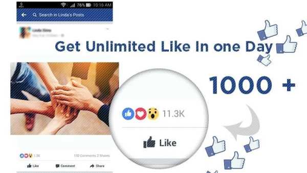 10000+ Likes : Auto FB Liker 2018 tips screenshot 1