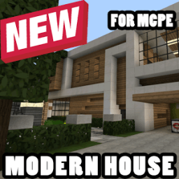 Modern house for Minecraft PE icon