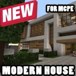 Modern house for Minecraft PE 1.0