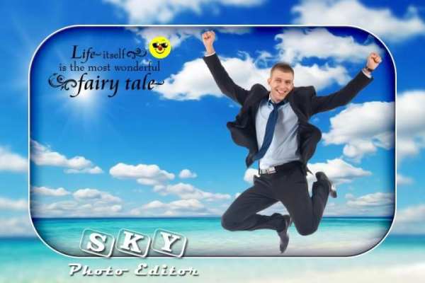 Sky Photo Editor скриншот 1