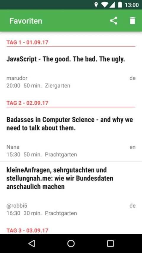 MRMCD 2017 Programm screenshot 13