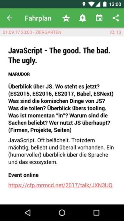MRMCD 2017 Programm screenshot 15