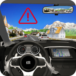 Реальный в гоночных автомобилях - Опасное вождение иконка