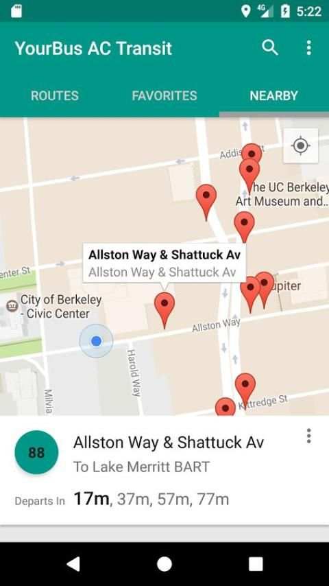 AC Transit Bus Tracker App - Commuting made easy. 3 تصوير الشاشة