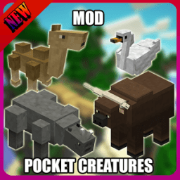 ikon Mod Pocket Creatures for MCPE