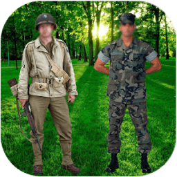 ikon Army Dress Picture Editor