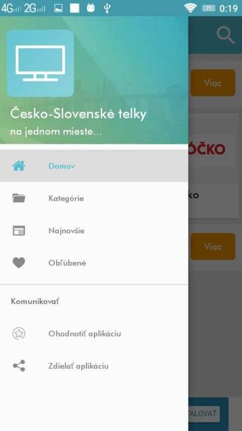 Česko-Slovenské televízie screenshot 1