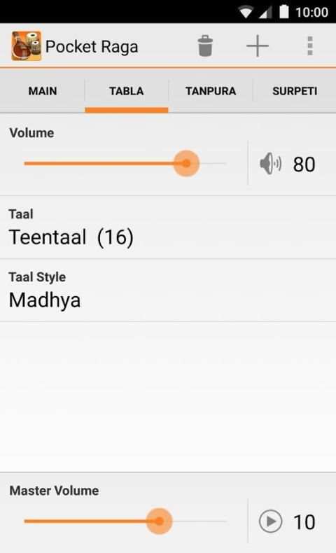 Pocket Raga - Tabla & Tanpura 3 تصوير الشاشة