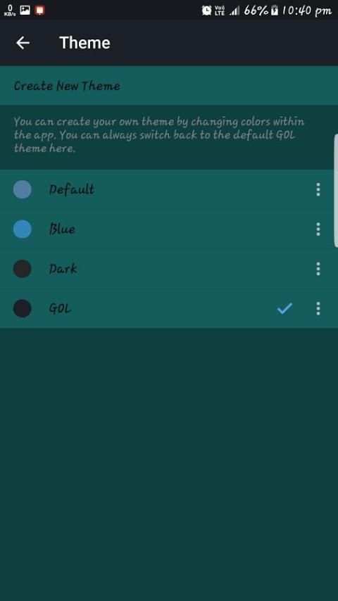 Gol messenger screenshot 3