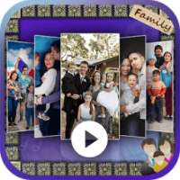 Family Photo To Video Maker With Song