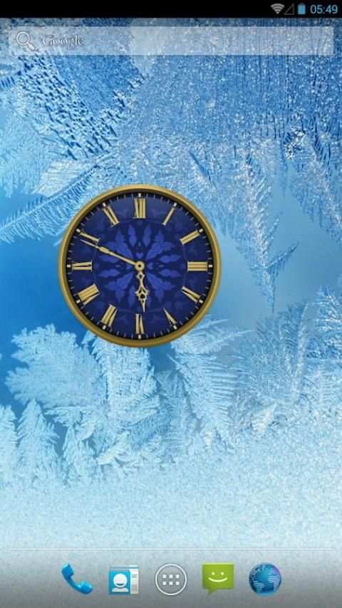 Analog Clock Widget 10 تصوير الشاشة