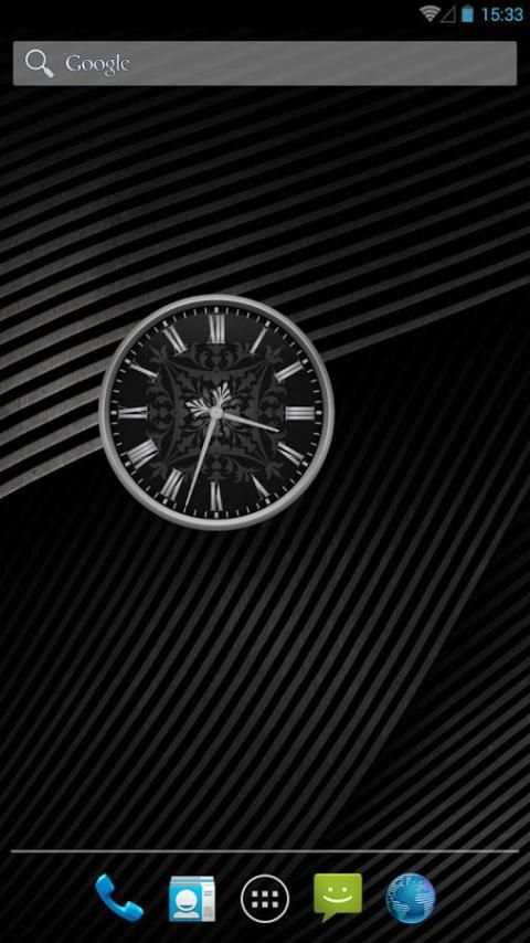 Analog Clock Widget 9 تصوير الشاشة