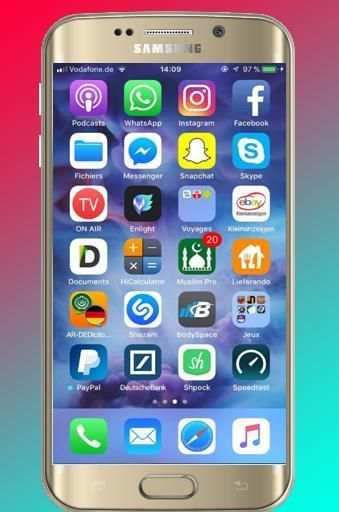 Launcher Theme For IPhone 8 Plus HD स्क्रीनशॉट 3