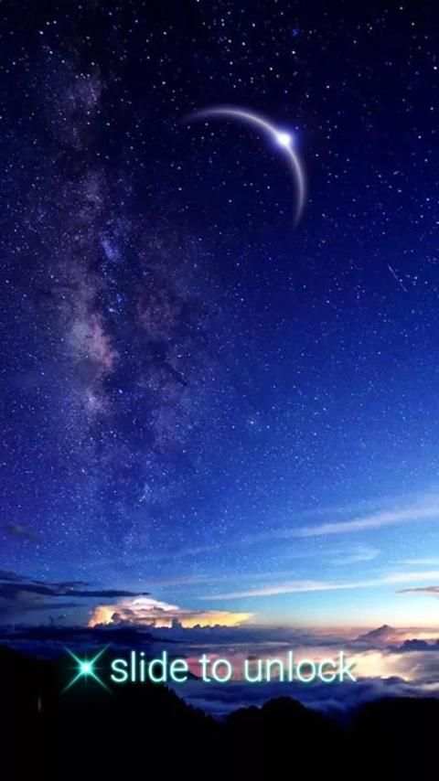 Stars Theme For AppLock 2 تصوير الشاشة