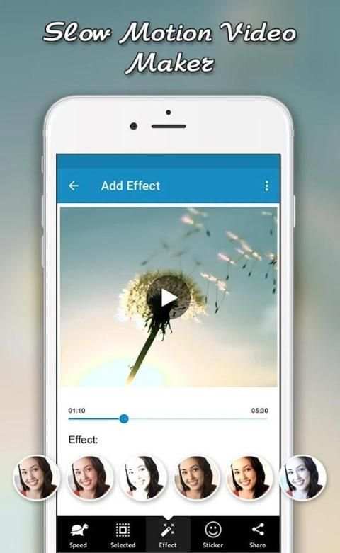 Slow Motion Video FX Maker скриншот 2
