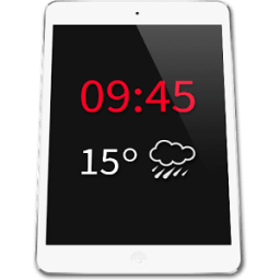 Tablet Clock Weather Widget icon