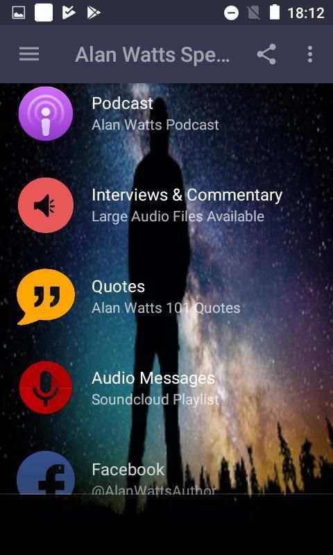 Alan Watts Speeches screenshot 6