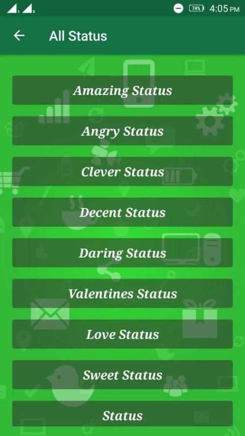 All Status screenshot 2