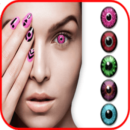 eyes color changer app . أيقونة