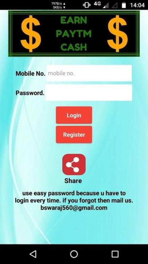 Earn Paytm cash screenshot 3