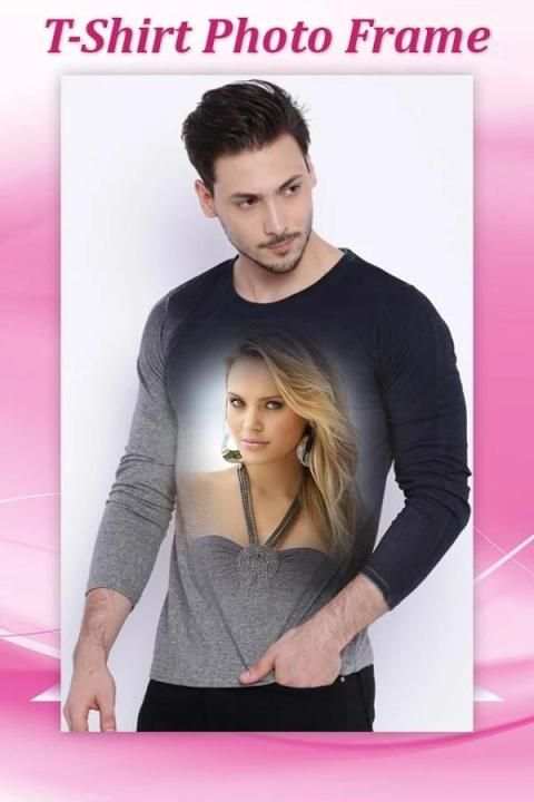 Photo on Girl's T-shirt : Photo Editor screenshot 1