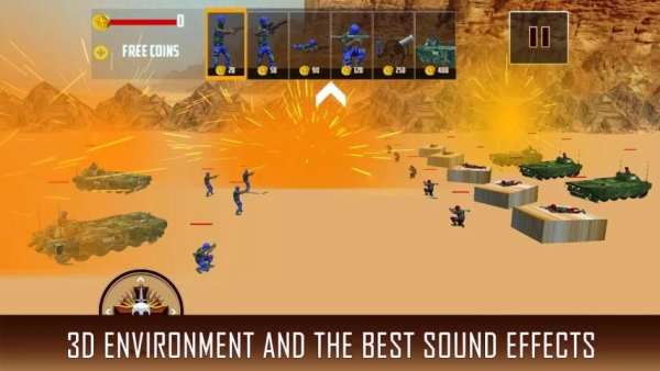 Extreme Epic World War 2 Battle Simulator 3D : WW2 скриншот 1