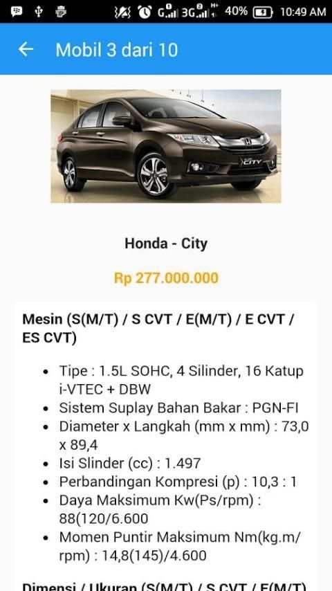 Mobil Indonesia screenshot 5