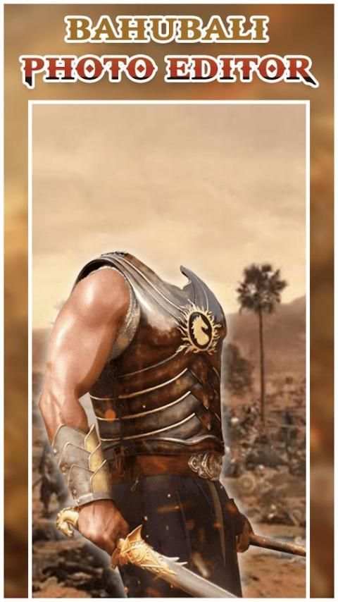 Bahubali Photo Editor скриншот 2