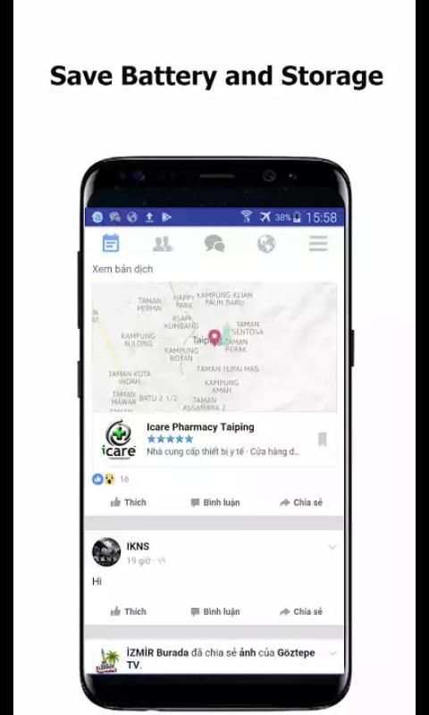 Facebook Jio screenshot 1