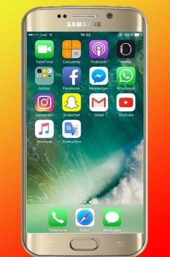 Launcher For Iphone 7 Plus screenshot 2