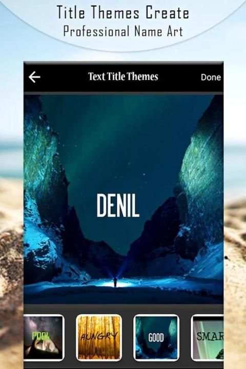 Movie FX Text : Name Art скриншот 4