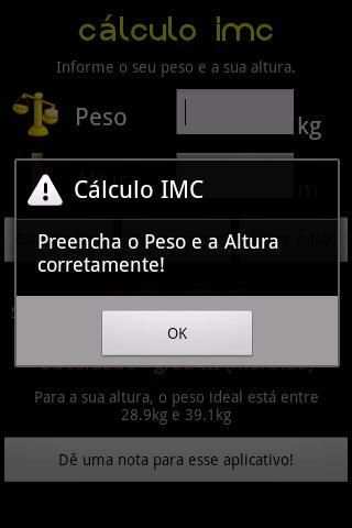Cálculo IMC 4 تصوير الشاشة