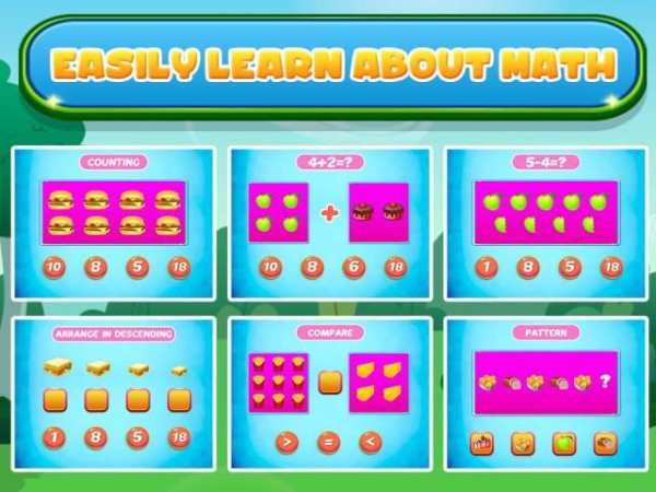 Kids Math - Add , Subtract, Count, Compare Learn скриншот 2