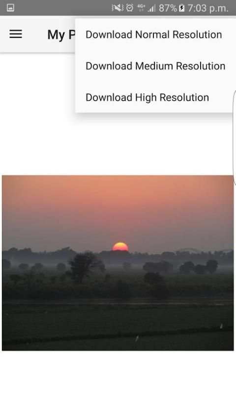 Facebook Photo Downloader скриншот 2