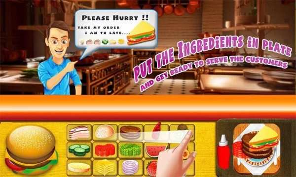 Burger Shop Food Court Game screenshot 14