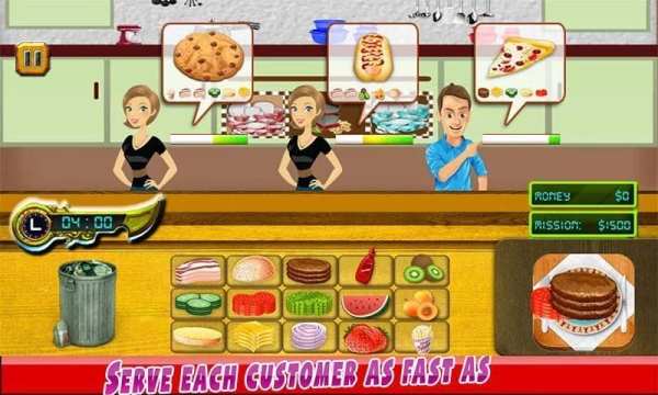 Burger Shop Food Court Game screenshot 11