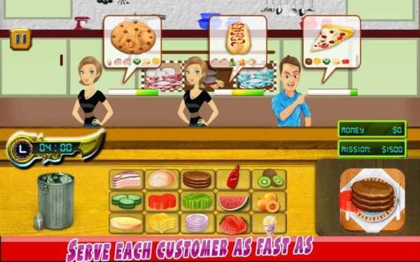 Burger Shop Food Court Game screenshot 6