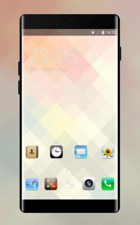 Cool OS launcher Theme for iPhone 4S 4 تصوير الشاشة