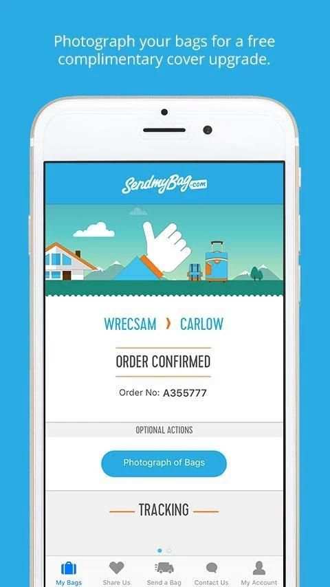 Send My Bag App скриншот 3
