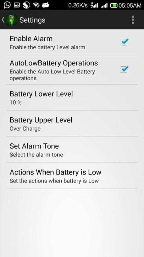 Battery Temperature Alarm screenshot 6